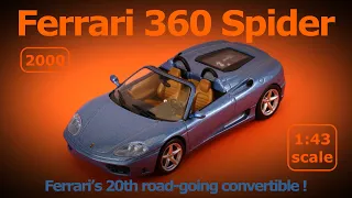 Ferrari 360 Spider - 1/43 Scale model car - DieCast & Cars