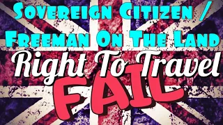 Sovereign Citizen / Common Law Freeman tries the script in The U.K. - FAIL