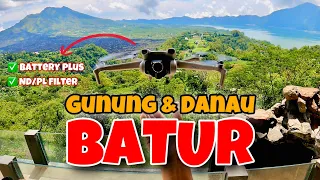 DJI MINI 3 MUNCAK GUNUNG BATUR - TERBANG PUAS DENGAN BATTERY PLUS -  DRONECATION