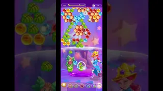 BUBBLE WITCH 3 SAGA LEVEL 2637 ~ TWO GREEN BOOSTERS, NO HATS