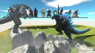 Battle Tournament Of All Godzilla - Animal Revolt Battle Simulator