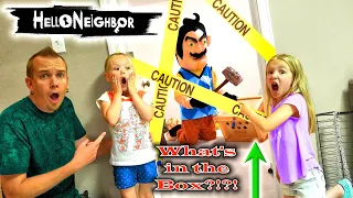 Hello Neighbor in Real Life! Crate Creatures Toy Scavenger Hunt & Secret Mystery Box Found!