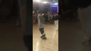 Танец Егор Хлебников и Аня Тихая на мастер-классе Егора