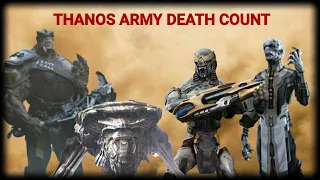 Infinity Saga Thanos Army death count (MCU)
