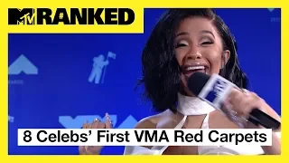 8 Celebs on Their First VMA Red Carpets ft. Beyoncé, Cardi B, Drake & More! | MTV Ranked