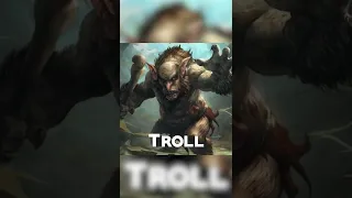 Trolls - The Great Creatures of Norse Mythology - See U in History #shorts