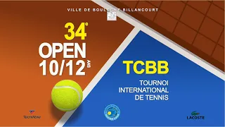 TCBB: 34e OPEN 10-12 ans du TCBB