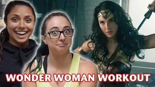 WE TRIED WONDER WOMAN'S WORKOUT (feat. Michelle Khare)