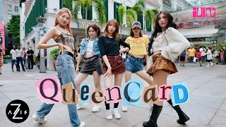 [KPOP IN PUBLIC / ONE TAKE] (여자)아이들 (G)I-DLE - '퀸카 Queencard' | DANCE COVER | Z-AXIS FROM SINGAPORE