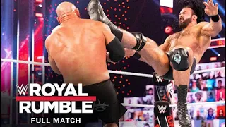 FULL MATCH - Drew McIntyre vs. Goldberg - WWE Title Match: Royal Rumble 2021 WWE2K22