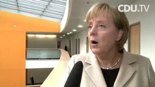 Exklusiv-Interview mit Angela Merkel zum Koalitionsvertrag