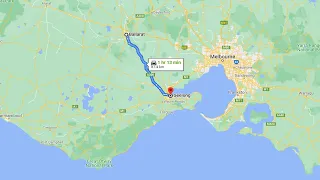 Victoria Drive: Realtime Ballarat to Geelong