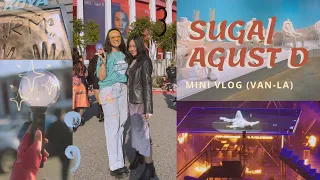 SUGA | AGUST D D-DAY TOUR LA DAY 1 & 2 Concert Vlog | ami log | 아미브이로그