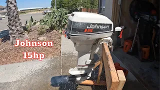 Johnson 15hp Outboard Motor Repairs