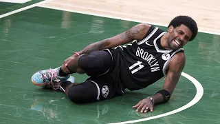 Kyrie Irving injury update Nets star leaves Game 4 with sprained right