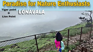 Tiger point & Lion Point lonavala Budget tour। Best tourist place in lonavala। Travel Guide,Khandala