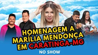 Marília Mendonça recebe homenagem em Caratinga-MG no evento que seria o seu show.