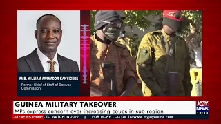 Guinea Military Takeover: MPs express concern over increasing coups in sub region – JoyNews (2-2-22)