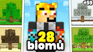 Postavil jsem VŠECHNY biomy v Minecraftu...