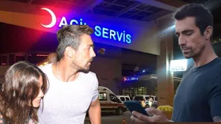Ibrahim Çelikkol and Mihre Mutlu spent the night in the hospital