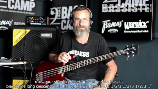 JUSTIN CHANCELOR (Tool) "Aenima"  LESSON - TUTO -- Bassiste Magazine # 71 -