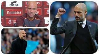 Pep Guardiola pre-match press conference Manchester City-Manchester United FA Cup Final