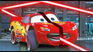 THE MOST DANGEROUS TRAP vs PIXAR CARS & LIGHTNING MCQUEEN in BeamNG.drive WORLD!