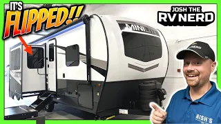 NEW MODEL! Flip Flopped Living & Design! 2024 Rockwood 2518S Travel Trailer