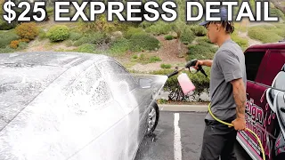 My Express Wash Process and Prices