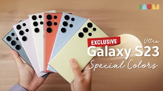 [Exclusive] Galaxy S23 Ultra - A Review of All Special Colors! Lime | Sky Blue | Red | Graphite