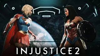 SUPERGIRL VS. WONDER WOMAN - INJUSTICE 2 | PS5