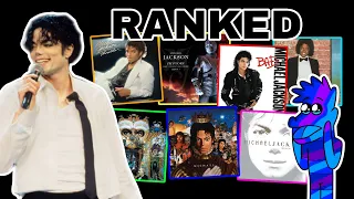 EVERY Michael Jackson album RANKED from WORST to BEST (the video)