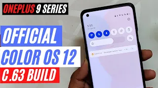 STABLE COLOR OS 12.1 C.63 for Oneplus 9 Series | Oneplus 9 / 9 Pro | TheTechStream