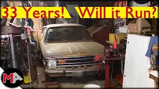 Opel Kadett Parked 33 Years, Will it Run? - "The Garage" Episode 2/4