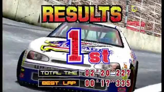 Daytona USA 2 Beginner Course (Taking 1st using slowest car)