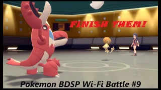 CRAWDAUNT GETS A BODY BAG WITH ONLY 1 MOVE! Pokemon BDSP Wi-Fi Battle #9