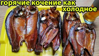 Карась Горячего копчения как Холодного в домашних условия,рыбалка