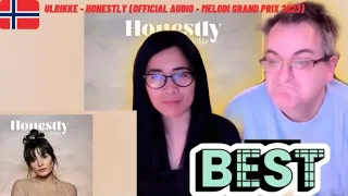 Ulrikke - Honestly (Official Audio - Melodi Grand Prix 2023) | 🇩🇰NielsensTV REACTION