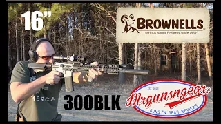 Brownells BTAC 16'' 300 Blackout Barrel Review