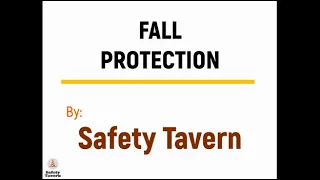 Fall Protection 2020, OSHA 1926, Safety Tavern