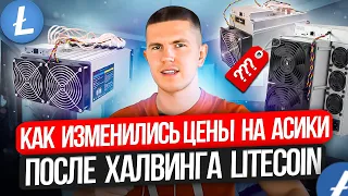 Как изменились цены на асики после халвинга Litecoin