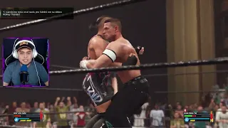 John Cena vs Rob Van Dam   WWE 2K23 Showcase en español