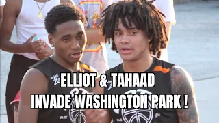 Elliot Cadeau & Tahaad Pettiford Park TAKEOVER! Piscataway vs Edison - Battle of the Cities!