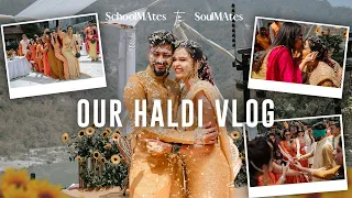 SUNFLOWER Haldi Vlog🌻💛✨ / Mridul & Aditya