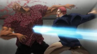 Tremendous Muscle Power ~ Biscuit Oliva is ambushed by Hector Doyle『バキ BAKI 2018』