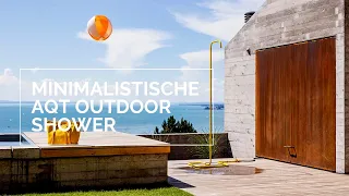 AQT Outdoor Shower - minimalistische handgemaakte buitendouche