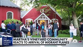 Florida and Texas governors send immigrants to Martha's Vineyard