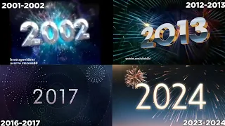 Cronologia De Vinhetas Do Flash de Boletim em Show da Virada 2001-2024