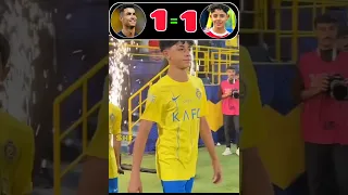 Ronaldo Jr vs Al Nassr Challenge | World Cup Match Highlights #shorts #youtube #wolrdcup #ronaldo