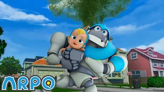 Beware the Bubbles | Baby Daniel and ARPO The Robot | Funny Cartoons for Kids